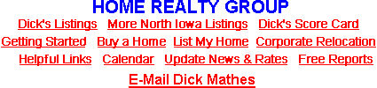Home Realty Group Menu
