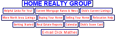 Home Realty Group Menu homes in Mason City, Iowa and Clear Lake IA